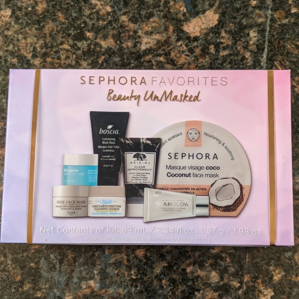 BNIB Sephora Favorites Beauty Unmasked